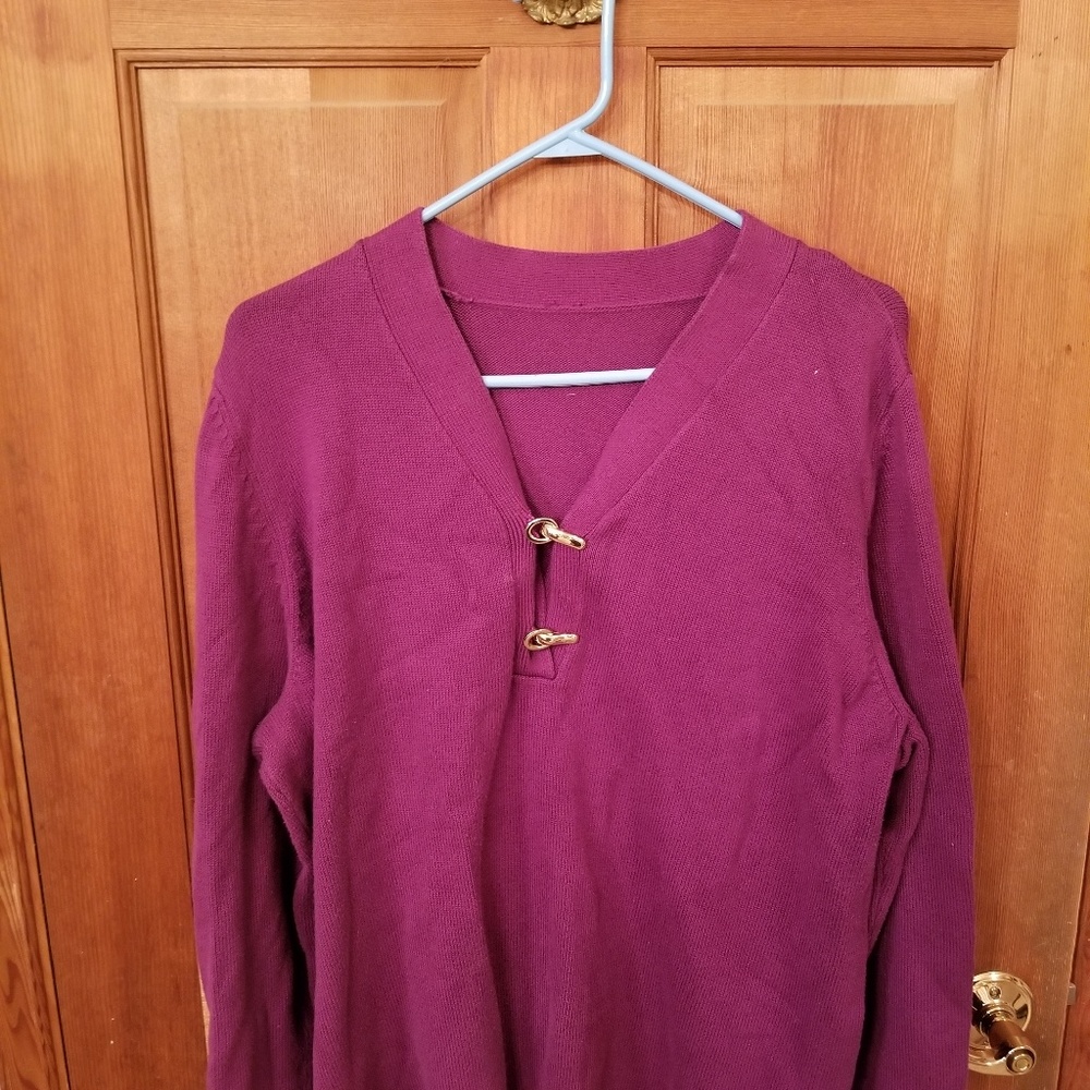 Purple Sweater